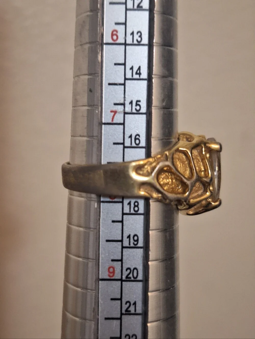 Fun Gold Nugget Ring Marquee